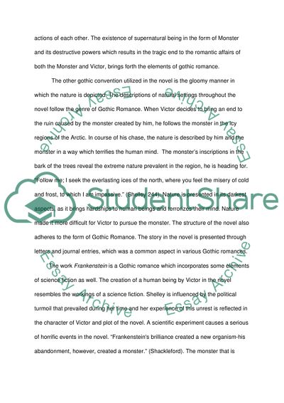 Frankenstein by Mary Shelley