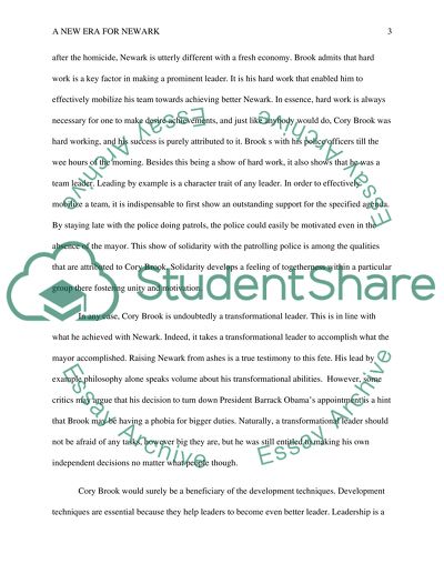 A New Era for Newark