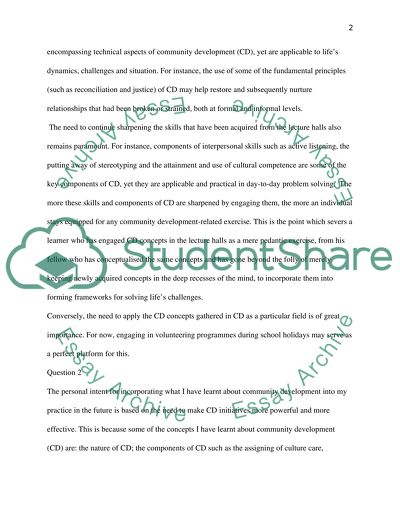 Reconciliation in the Community in Australia