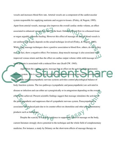 Importance of Massage Therapy