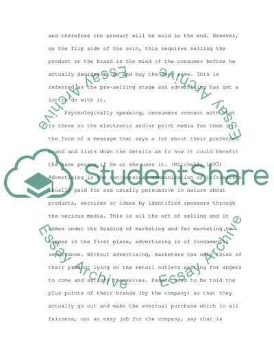 Role of Persuasion in Advertising