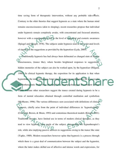 Cognitive Behavioural Therapy