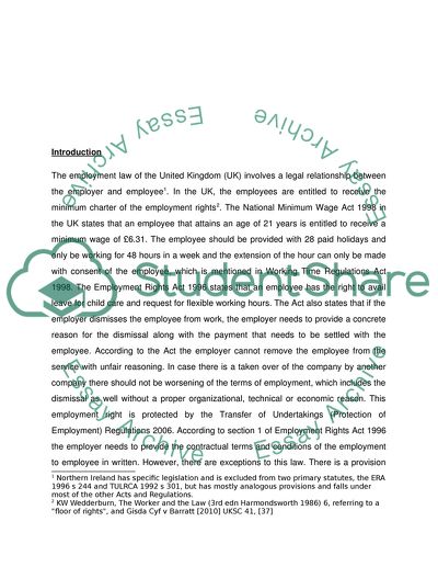 Employment Law in the UK