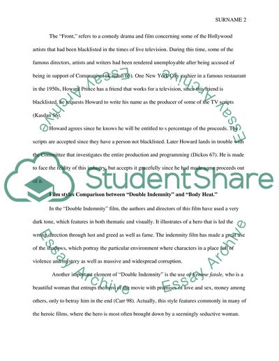 Compare film messages