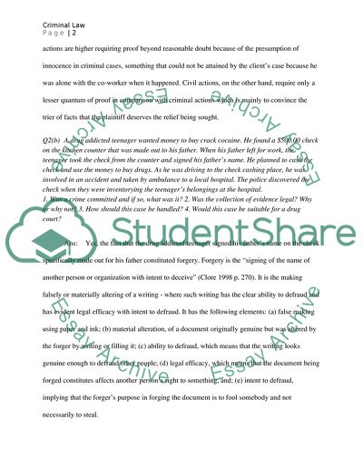 Major Questions in Criminal Law