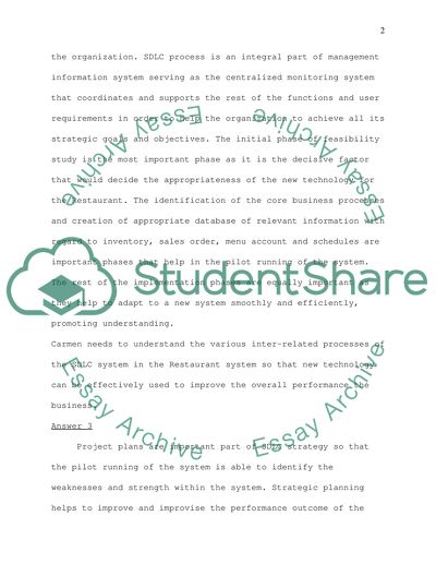 The Application of ISD and Processes of the SDLC System
