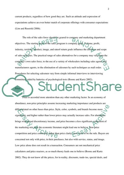 Marketing Mix, Food and Beverages Field - Dominos Pizza