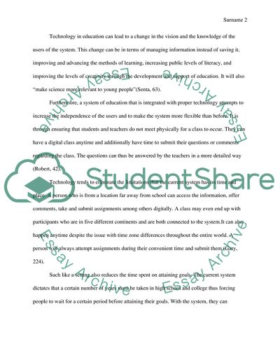 Education in Technology