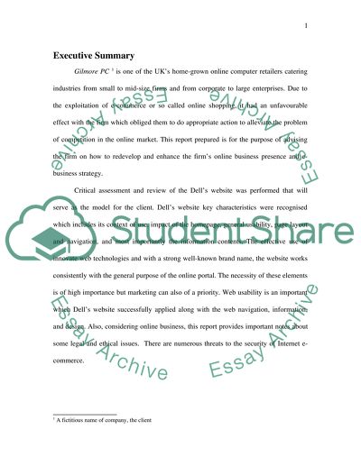 E-Commerce and E-Business