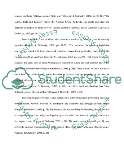 Greatest Impacts on the Criminal Justice System in Australia