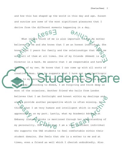 What Others Think of Anyone