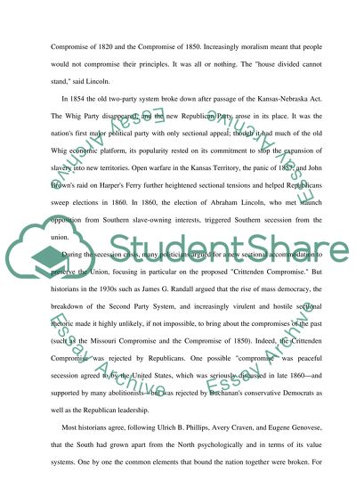 American Civil War: Main Causes and Outcomes