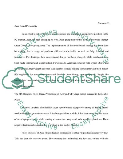 Negative brand 4Ps analysis