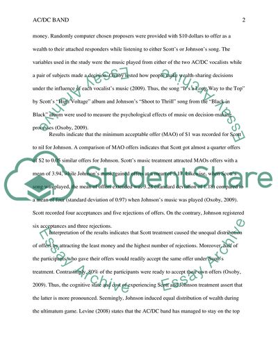 On the Efficiency of AC/DC: Bon Scott versus Brian Johnson