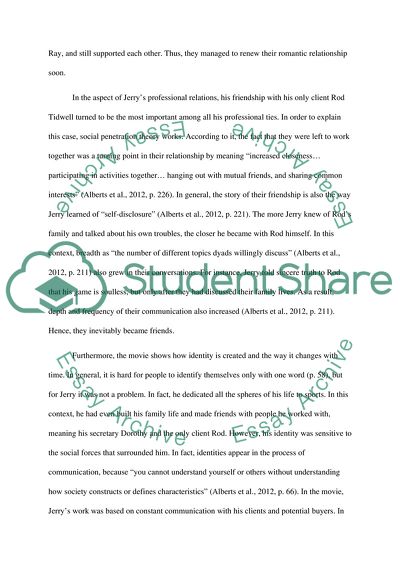 Analysis of Jerry Macguire Movie from the Perspective of Communication Theory