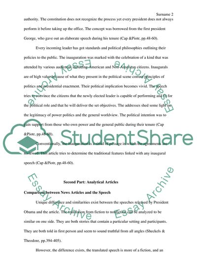 Place, Genre, and Polyphony in Barack Obamas Election Night Address