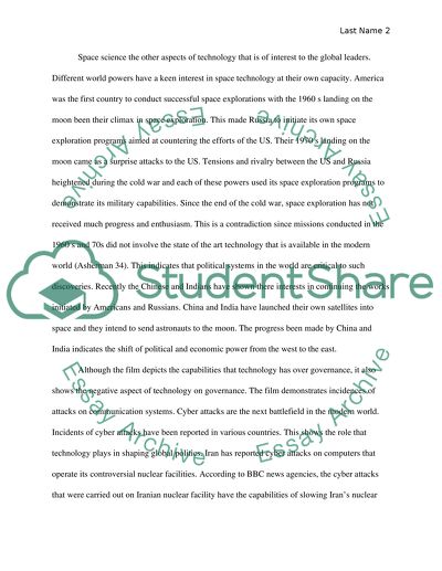 Analysis of the Film Star Trek