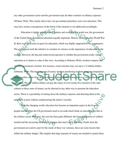 Argument about how the spend the money in wors and not for study