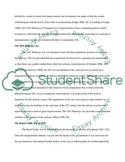 Bus and Road Haulage Services in the Early 1930s