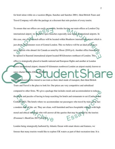 Set up a tour agency