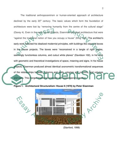 Architecture of Peter Eisenman