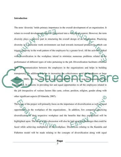 Importance of Diversity in Managing People