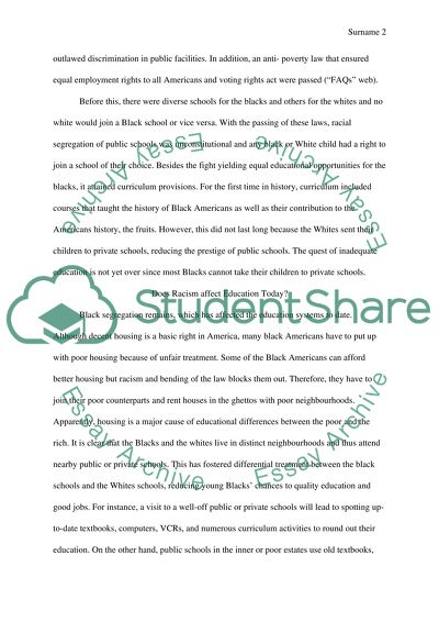 How has education changed for the black community since 1963