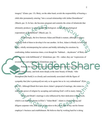 George Eliots Adam Bede