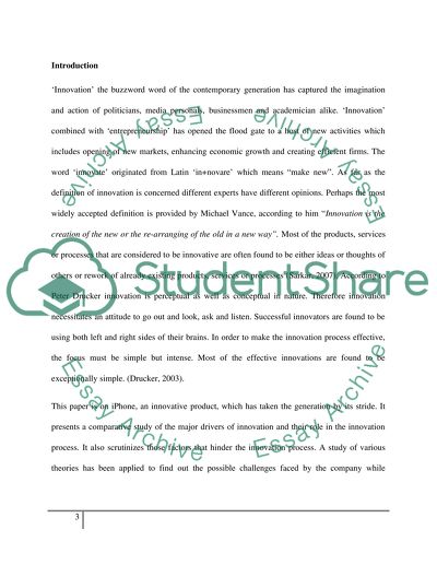 Main Drivers of Innovation and Their Influence