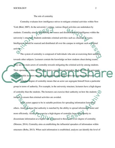 The Role of Centrality