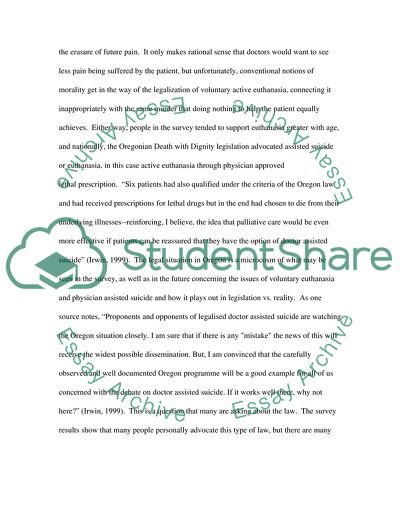 Physician-Assisted Suicide: Mercy or Murder