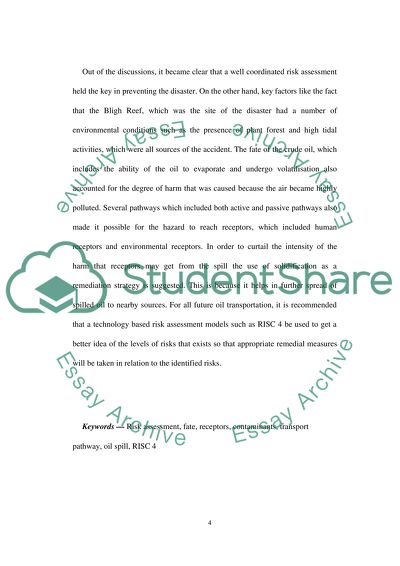 Risk Appraisal and Remediation of Oil-Contaminated Systems