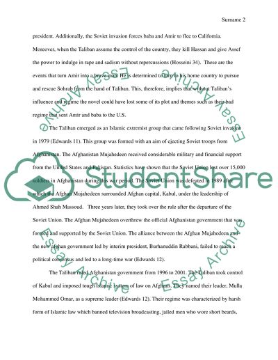 The Taliban-Historical Focus