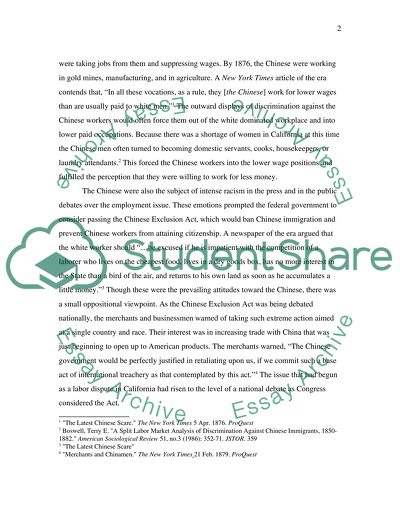 Nativism and Immigration Restriction