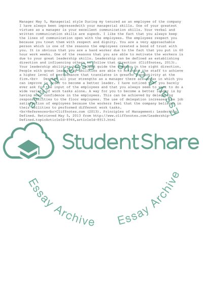 Principles of Management: Leadership Defined