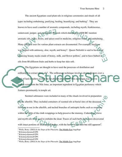 History Of Aromatherapy