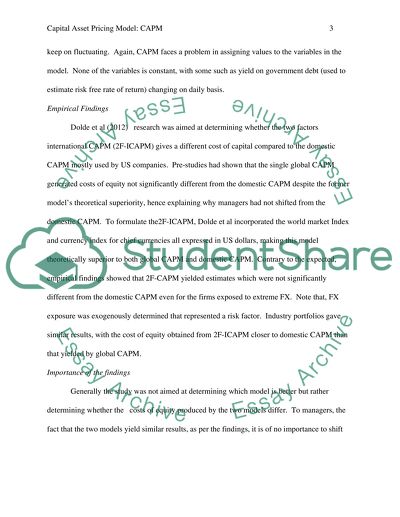 Module 4 BHS427 Health Care Finance Cost of Capital (CASE)