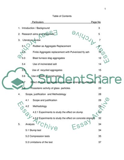 Techniques of Testing Aggregate Replacement in Hardened Concrete