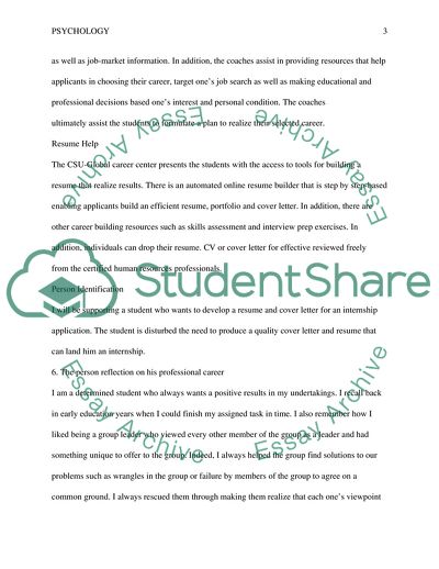 Suspensory Someone in Making a Career Blueprint