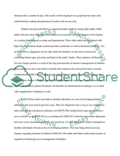 EZSCAN: New Diagnostic Tool