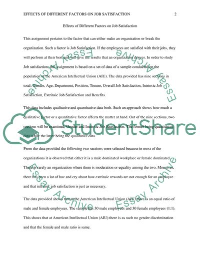 Quantitative Methods and Analysis