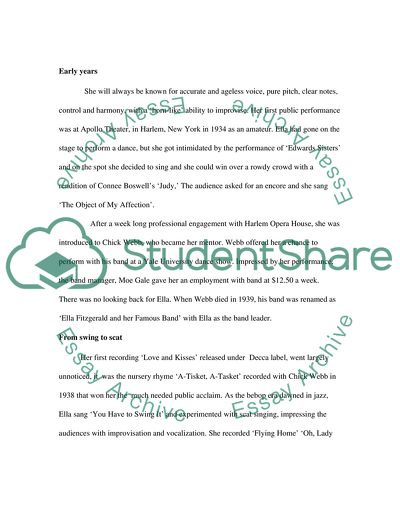 The Life and Art of Ella Fitzgerald