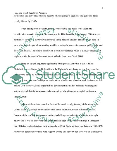 Race and the Death Penalty in America