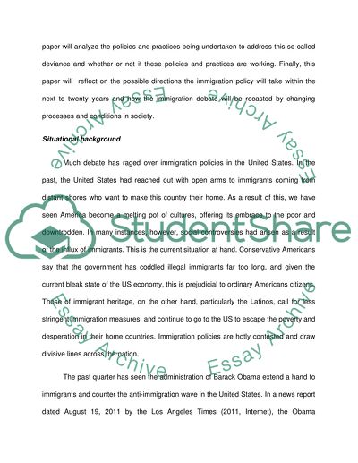 Reexamining illegal Immigration under the labelling theory