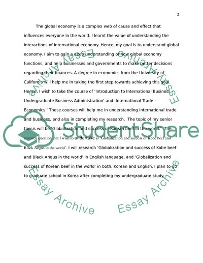 Statement of Purpose