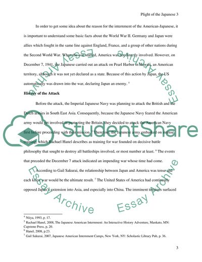 Plight of the Japanese Americans after Pearl Harbor