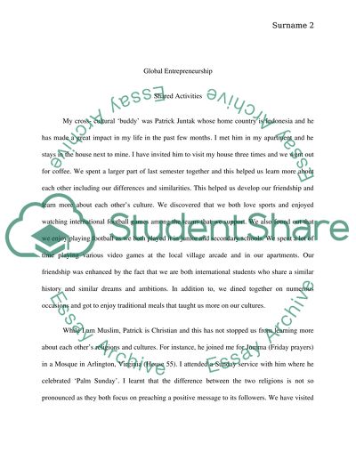 Global Entrepreneurship - Indonesian Culture