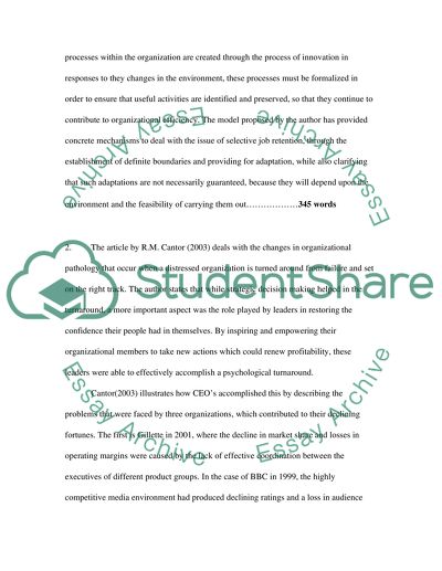 Psychology, Pathology and the CEO