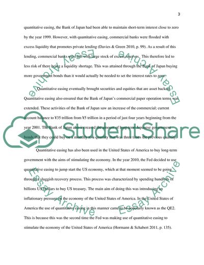 Quantitative Easing and Bonds