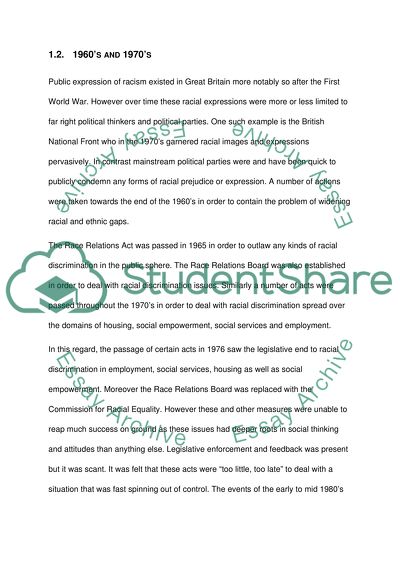 To what extent and why did the 1980s see a turning point in British race relations